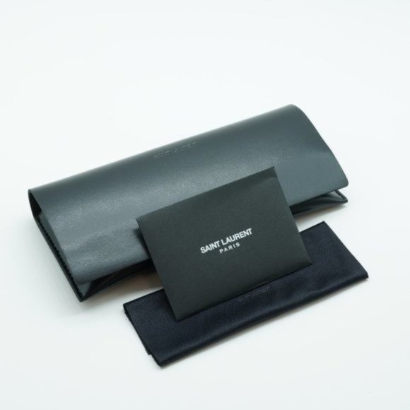 💯 NEW SAINT LAURENT SL504 001 WOMENS BLACK EYEGLASSES - Picture 11 of 11